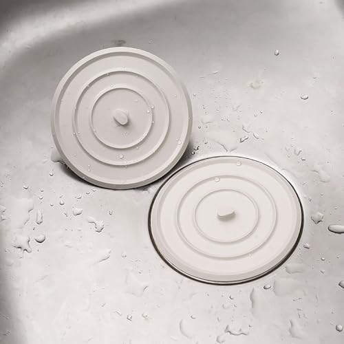 Ruiwaer 4PCS Universal Sink Stopper with Leak-Free Design