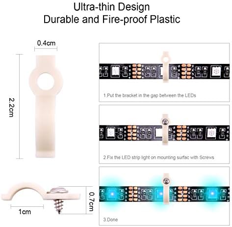 iCreating 5050 4Pin LED Strip Connector Kit 10mm