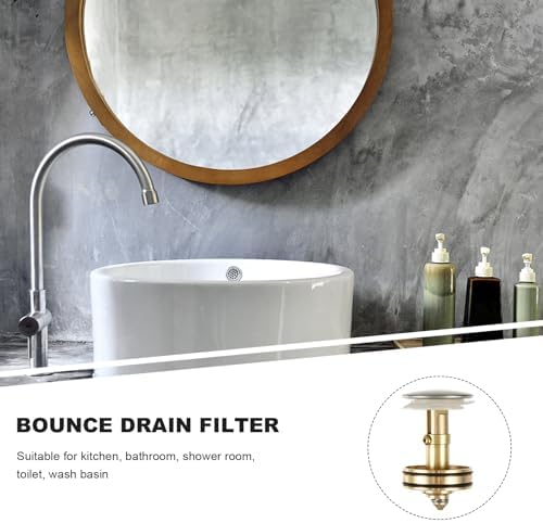 Housoutil Universal Matte Black Sink Stopper 1