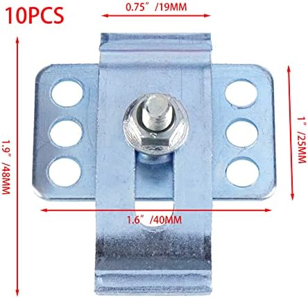 Tighall Sink Clips 10-Pack Heavy Duty Mounting Kit