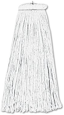Boardwalk Cut-End Lie-Flat Wet Mop Head 16oz White