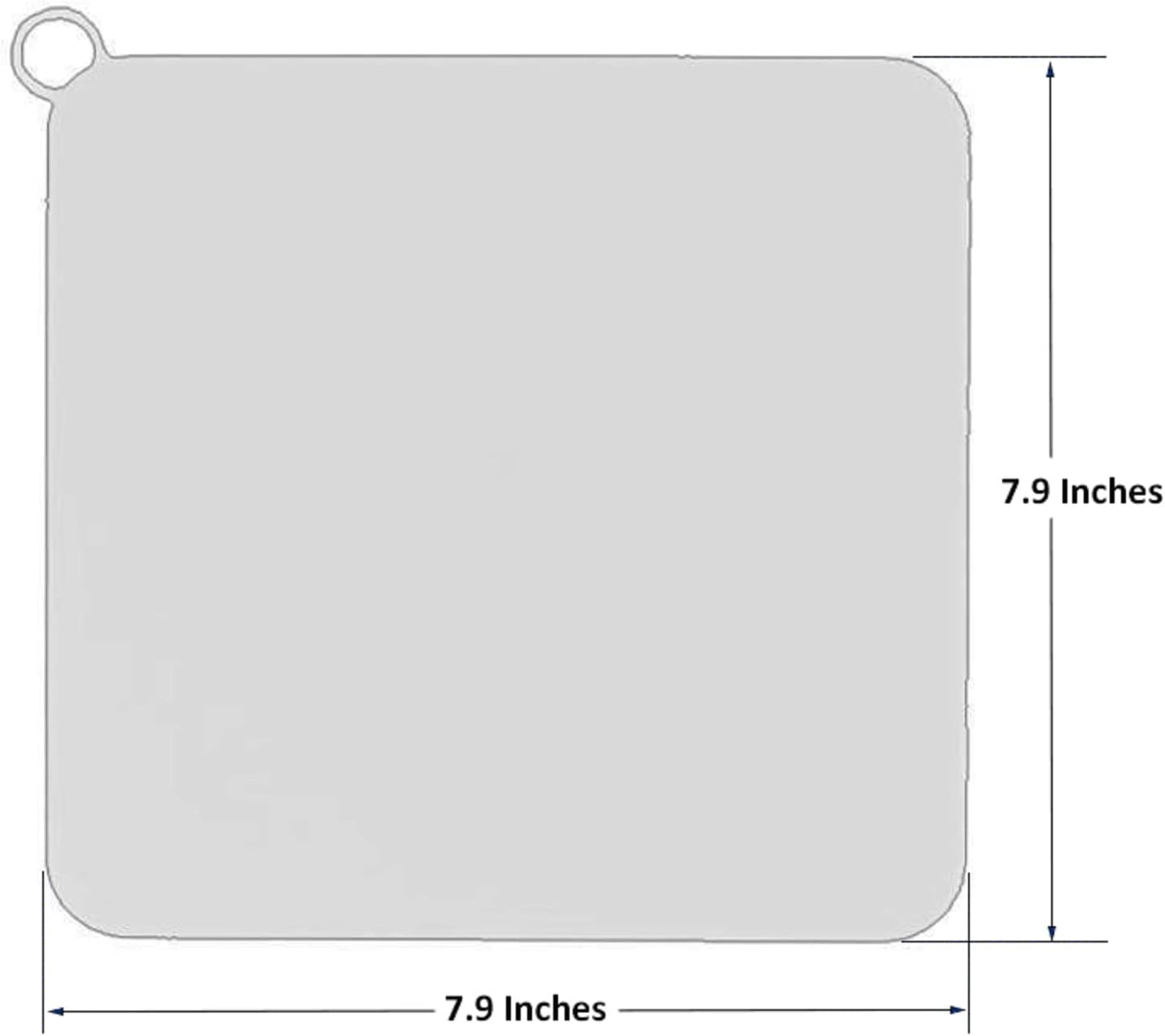 Xirgoe Silicone Drain Cover for Shower 79 Inch 22pcs White and Grey