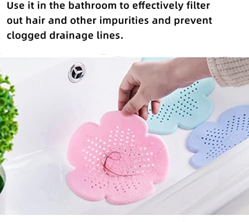 Creative Cherry Blossom Silicone Drains for Kitchen and Bath