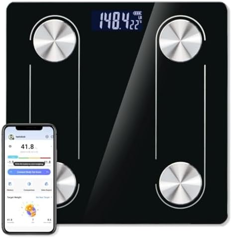 Digital Body Scale Trnr-BDYSCLE-BLK - Smart Fitness Tracker