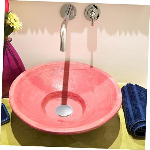 TOBBOMEY Pop-up Drain Cover for Sink and Bathtub