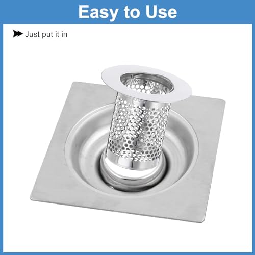 Uxcell 3 Pack Drain Strainer for Kitchen Bathroom