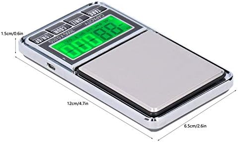 Restokki Electronic Jewelry Scale with Green Backlight LCD Display