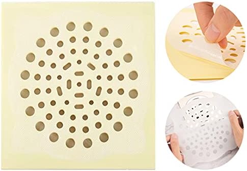 26 Pack Disposable Shower Hair Catcher with Waterproof Adhesive