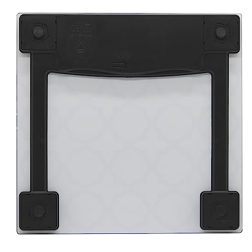 Taylor Glass Digital Bath Scale White Lattice 100 Count