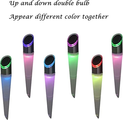 Pearlstar 6 Pack Solar Pathway Lights