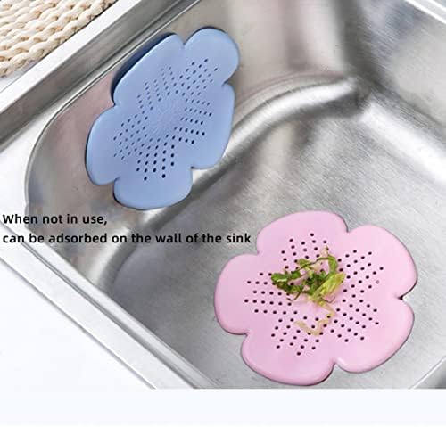 Creative Cherry Blossom Silicone Drains for Kitchen and Bath