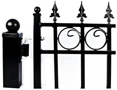 ALEKO Garden Gate Posts Set of 2 75 Ft x 24 Inch