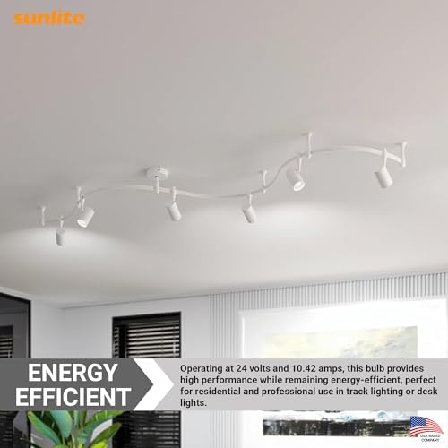Sunlite T4 EHJ Clear Bi-Pin Light Bulb 250W 24V 8000 Lumens
