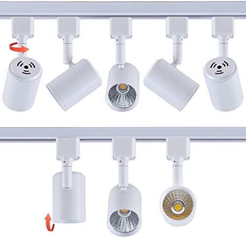 Mirrea 6 Pack LED Track Light Heads Warm White 3000K