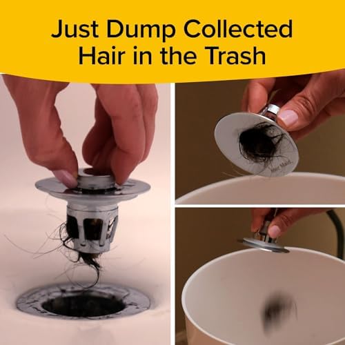 Mer-Maid Drain Magic Universal Sink Stopper 2 Pack