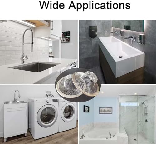20Pcs Small Drain Mesh Basket for Bathroom Sink