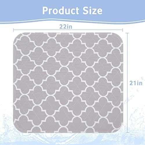 OUTCREATOR 2Pack Incontinence Chair Pad - Waterproof Leakproof for Kids Adults and Pets