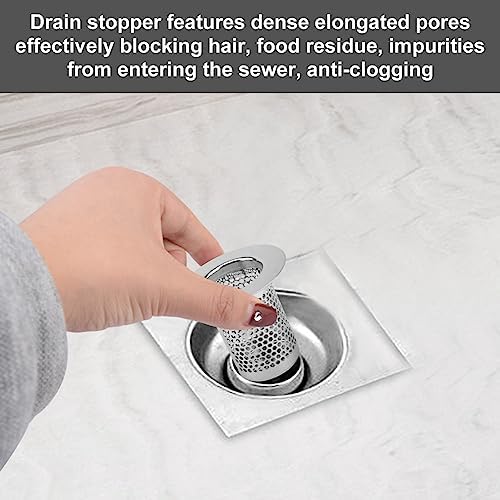 Tookie 4 Pack Stainless Steel Hair Catcher Drain Strainer