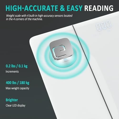 BalanceFrom Smart Scale with 12 Body Composition Analysis