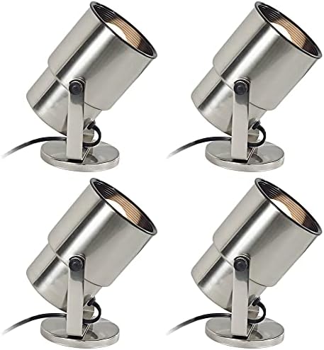 Pro Track Staccato Set of 4 Small Adjustable Accent Wall Lights