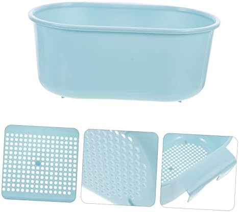 FOYTOKI 2Pcs Multifunctional Hanging Sink Drain Basket