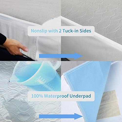 JUSSYOS Reusable Bed Pad XL 36x60 Inches