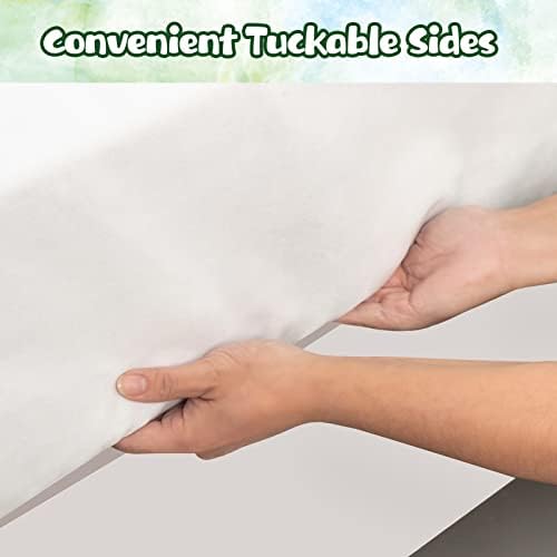 OUTCREATOR Reusable Incontinence Bed Pad with Tuck-in Sides 34x60