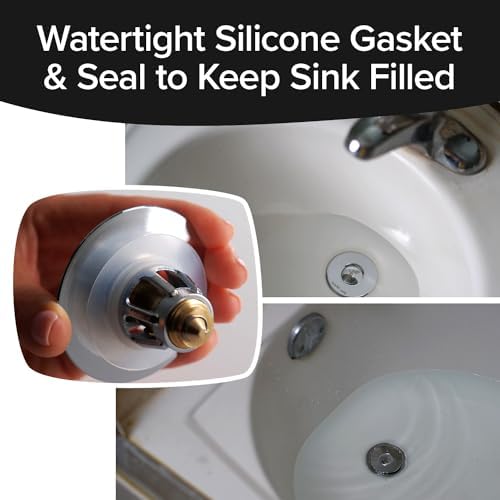 Mer-Maid Drain Magic Universal Sink Stopper 2 Pack