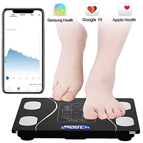 E-SHIDAI Smart Scale with Body Composition Analysis and Bluetooth Sync