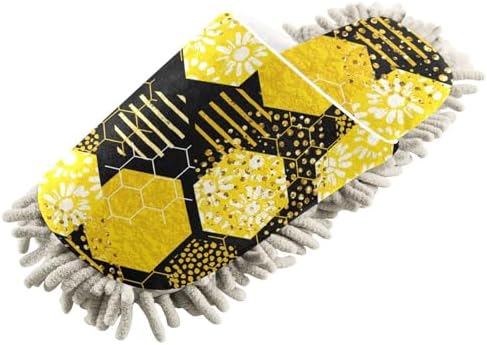 Sinestour Bee Mop Slippers for Floor Cleaning 1