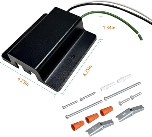Bravsekai H Track Floating Connector for Track Lighting System
