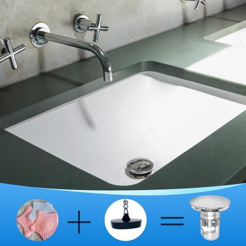 Uxcell Pull-Up Sink Stopper with Seal Ring Silver 1