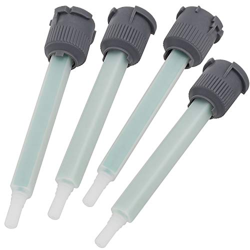 PAGOW 20 Pcs Epoxy Mixing Nozzle Tips for AB Glue Cartridge