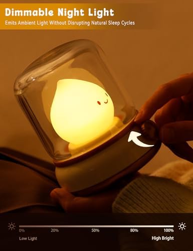 WANIDEA Cute Chibi Flame Lamp Retro Night Light 1