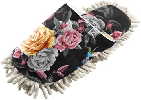 Sinestour Hummingbird Mop Slippers for Floor Cleaning 1