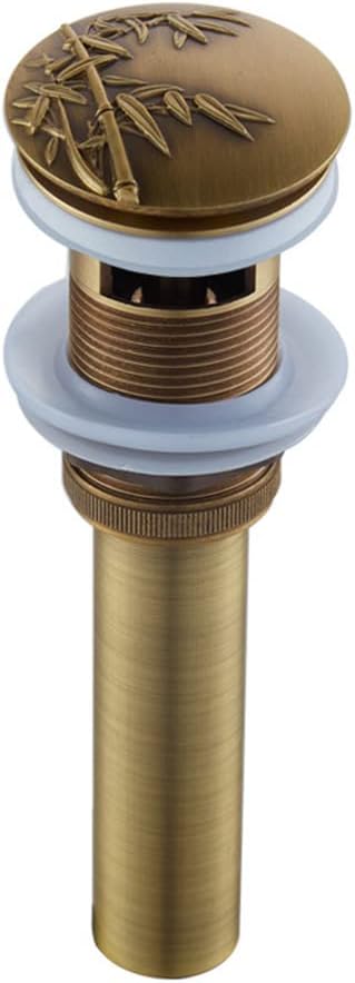 Haoyull Copper Bathtub Plug with Overflow Drain