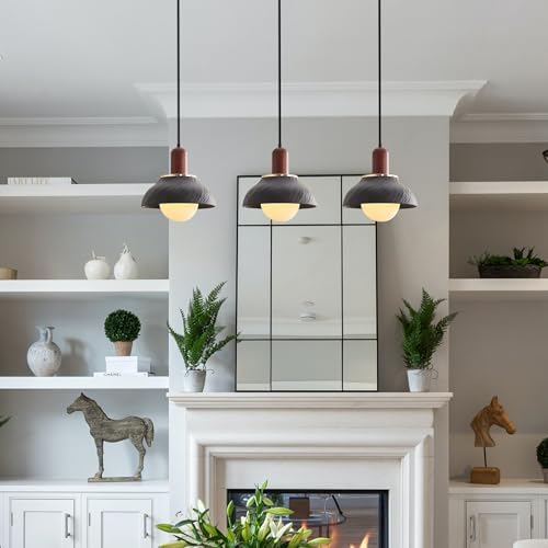 Kiven L Style 2-Wire Track Pendant Light with Black Ceramic Shade 1