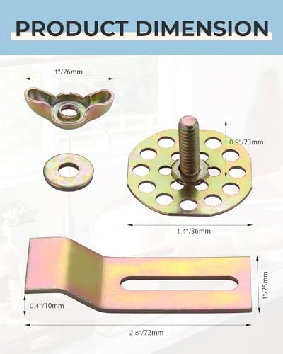 ARCORA Undermount Sink Clips 25 Pack