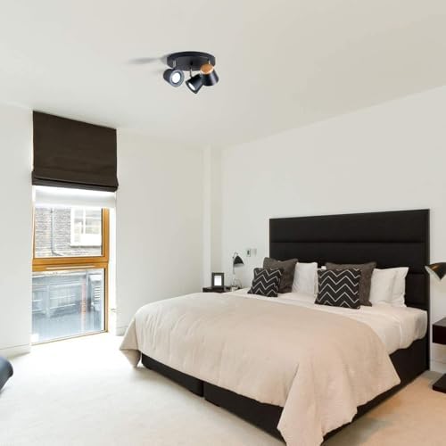 TeHenoo 3-Light Ceiling Light with Natural Bamboo Detail