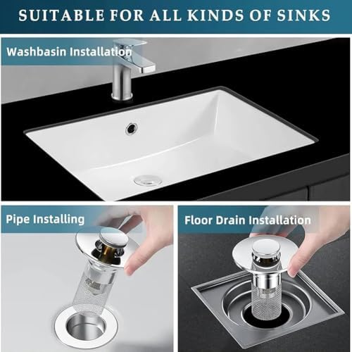 Timinamy Drain Filter with Removable Basket 1