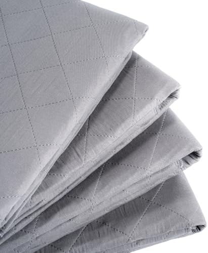 GRUENERDE Waterproof Saddle Bed Pad with Tuck-in Sides