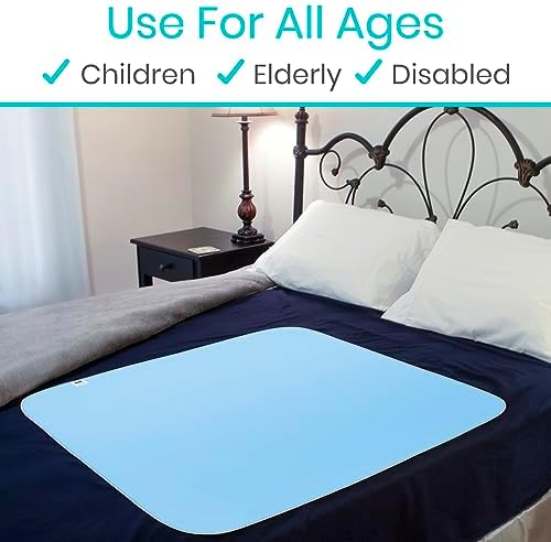 Vive Reusable Waterproof Bed Pad for Incontinence