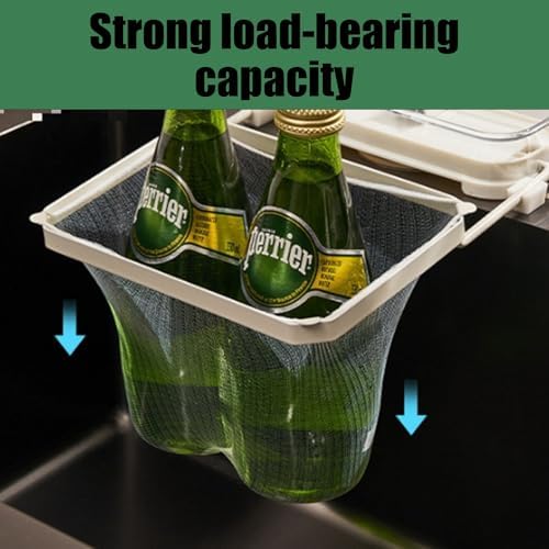 Cuzykitchen Sink Drainer With Suction Cup Foldable and Reusable