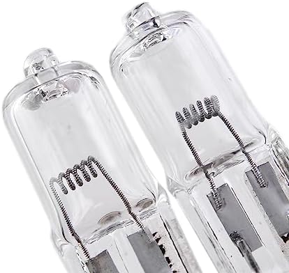 Othmro 2Pcs 50W 24V Halogen Bulbs G53 Warm White 1