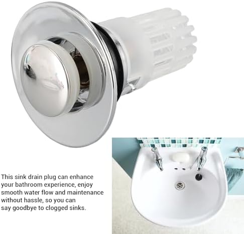 SASKATE Sink Drain Strainer with Detachable Mesh Basket