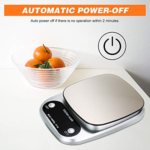 YIWENG Digital Kitchen Scale 10kg 1g Waterproof Baking Scale