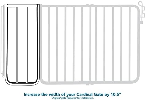 Cardinal Gates BX1 Baby Gate Extension - Brown 1