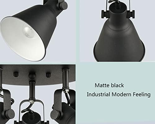 DIRYZON EUL 3 Light Ceiling Spot Light Matte Black Industrial Design