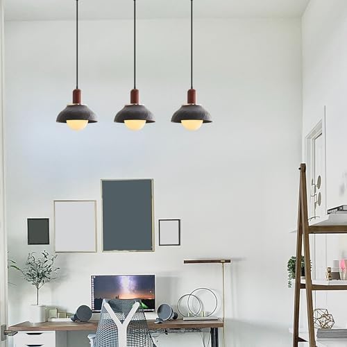 Kiven L Style 2-Wire Track Pendant Light with Black Ceramic Shade 1