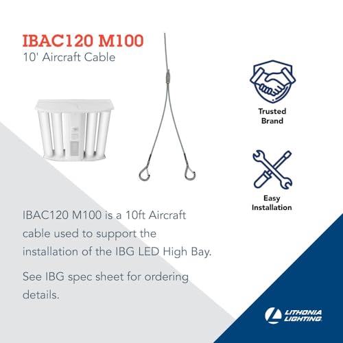 Lithonia Lighting IBAC120 M20 120 Air Craft Cable Pair
